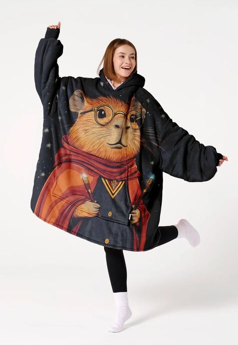 "Wizard Guinea Pig" Kuschelpullover Huggie - Image 2