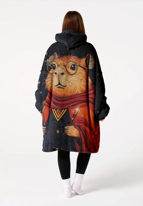 "Wizard Guinea Pig" Kuschelpullover Huggie - Image 3
