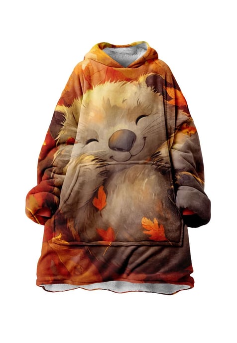 "Autumn Wombat" Kuschelpullover Huggie - Image 1