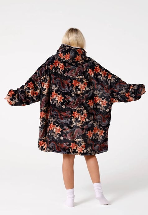 "Japanese Dragon fm" Kuschelpullover Huggie - Image 3