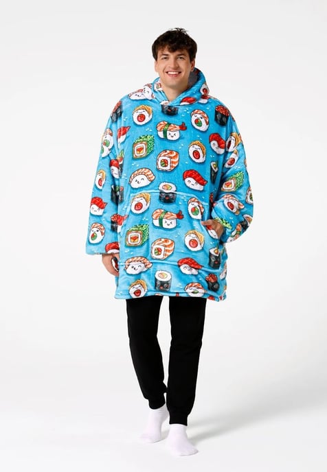 "Sushi Pattern" Kuschelpullover Huggie - Image 2