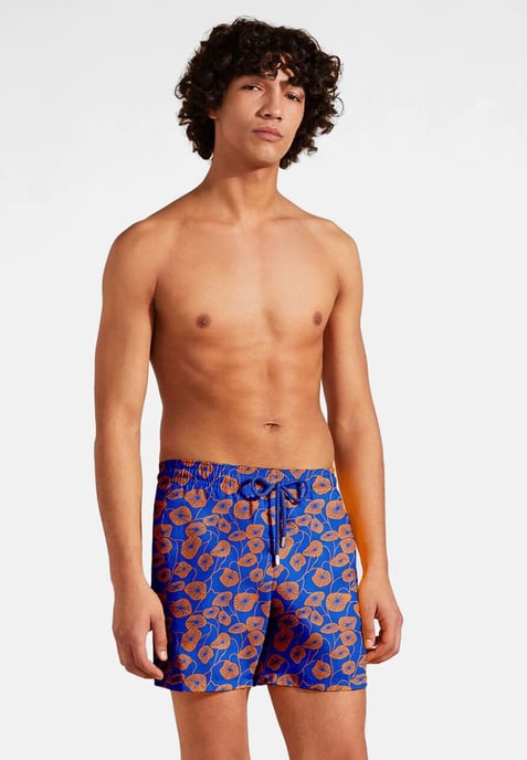 "Flora Blue" Badeshorts - Image 2