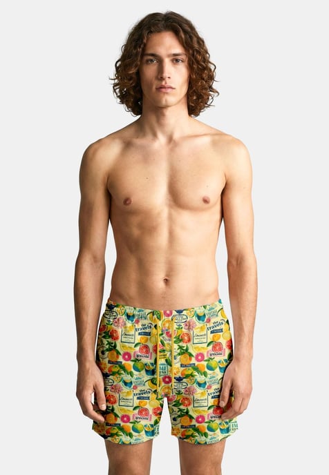 "Citrus Fruits" Badeshorts - Image 2