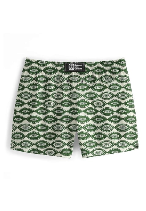 "Green Eyes" Badeshorts - Image 3