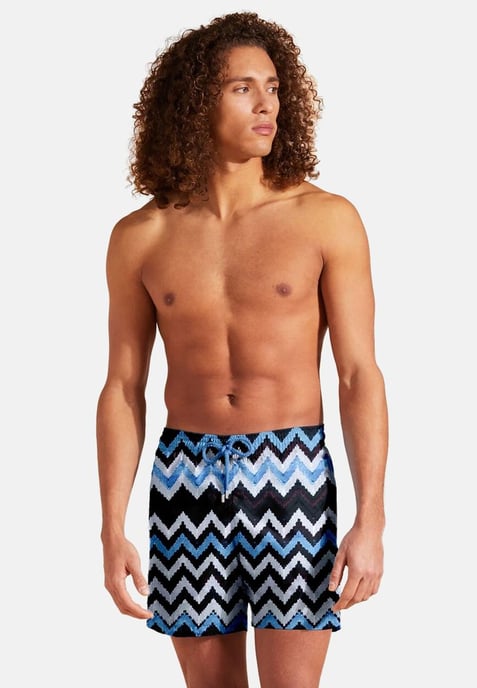 "Blue Fiesta" Badeshorts - Image 2