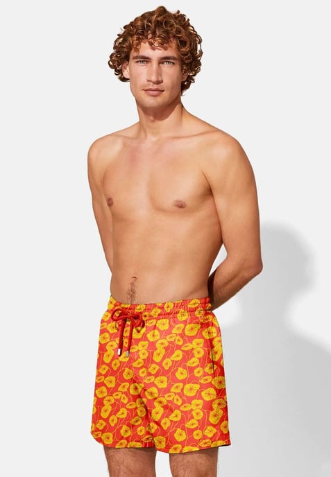 "Flora Red" Badeshorts - Image 2