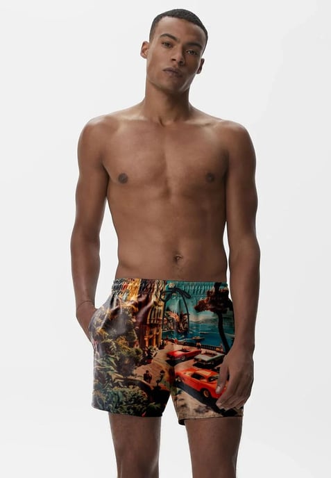 "Old School" Badeshorts - Image 2
