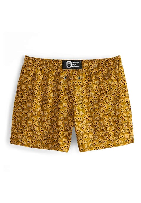 "Three Wise Monkeys" Badeshorts - Image 3