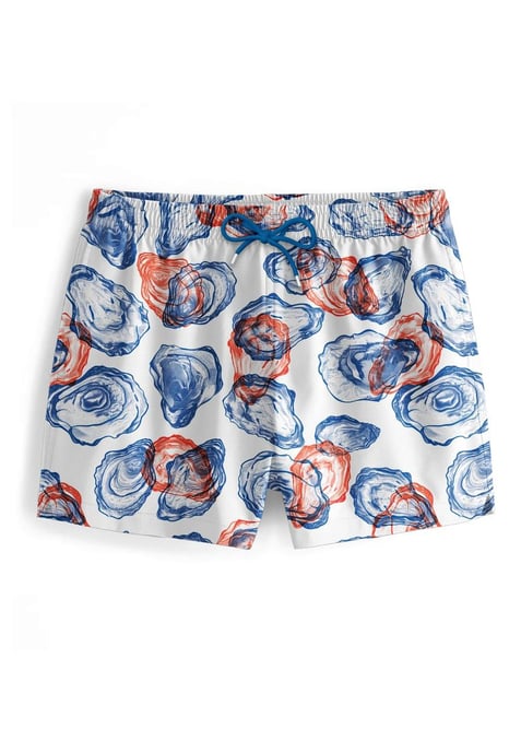 "Colorful Oyesters" Badeshorts - Image 1