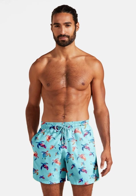 "Watercolor Turtle" Badeshorts - Image 2
