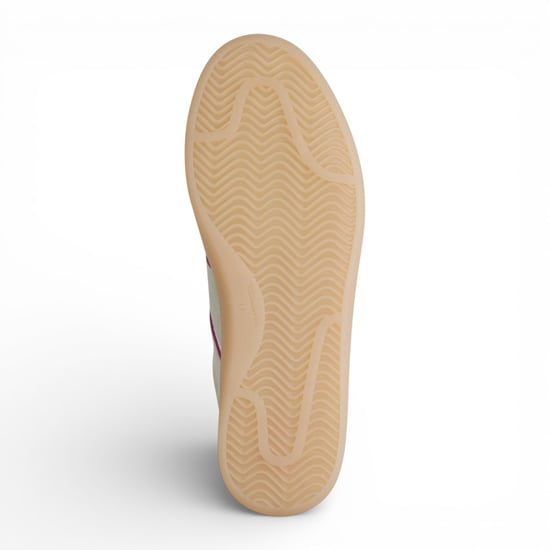 Tamaris Damen-Sneaker aus grünem und pinkfarbenem Leder - Image 4
