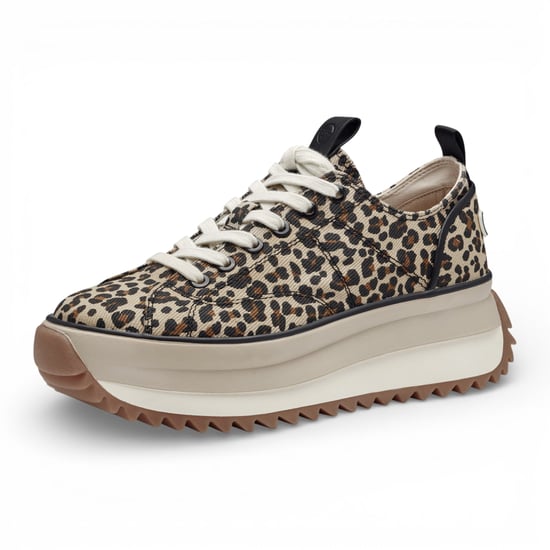 Tamaris Damen-Plateau-Sneaker mit Leopardenmuster - Image 3