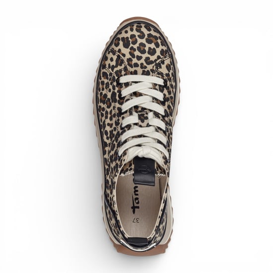 Tamaris Damen-Plateau-Sneaker mit Leopardenmuster - Image 6