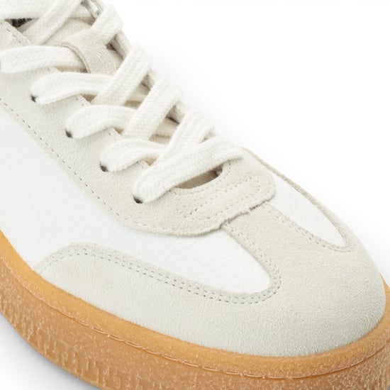 Tamaris Herren-Sneaker aus weißem Leder mit schwarzen Streifen - Image 6