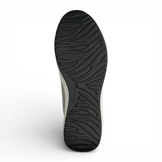 Tamaris Damen-Sneaker, weiß-grün, mit Plateau, Reißverschluss und Schnürung - Image 4
