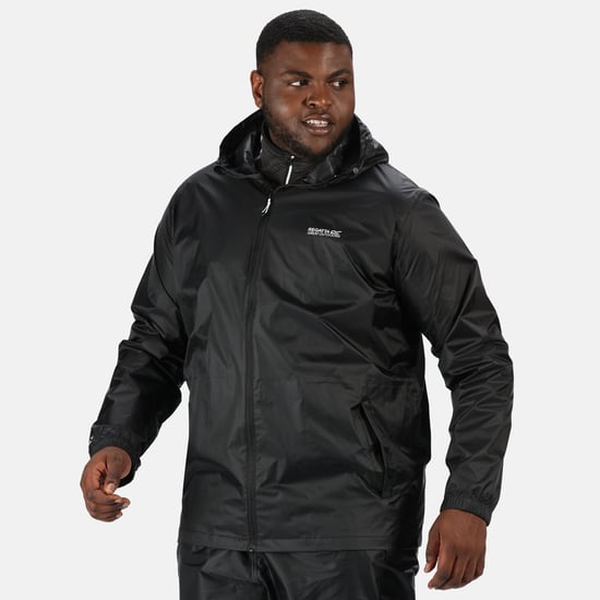 Regatta Herren Pack It III Wasserdichte Jacke (Schwarz) - Image 5