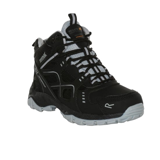 Regatta - Kinder Wanderstiefel "Vendeavour" (Schwarz/Helles Stahlgrau) - Image 1