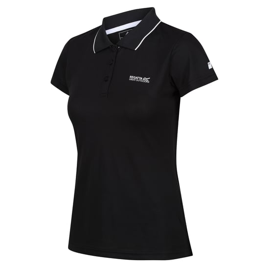Regatta - "Maverick V" Poloshirt für Damen (Schwarz) - Image 3