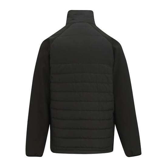 Regatta - Steppjacke für Herren, Durchgehender Reißverschluss (Schwarz/Rot) - Image 2