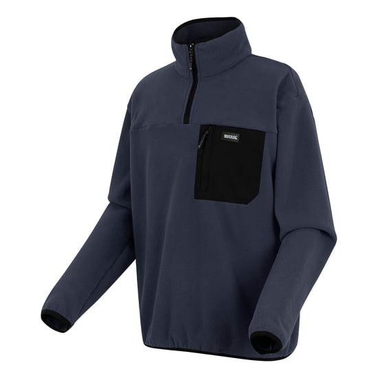 Regatta - "Frankie" Fleece-Oberteil mit halbem Reißverschluss für Herren (Dunkles Marineblau) - Image 3