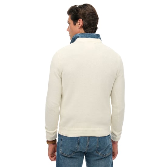 Superdry Cotton Texture Jumper Strickpullover - Image 3
