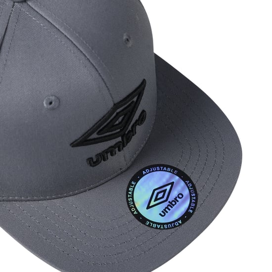 Umbro - Baseball-Mütze, Snapback (Grau) - Image 3