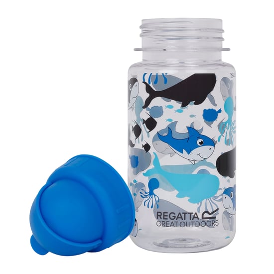 Regatta - Wasserflasche, Bubbles Der Hai, Tritan, 0.35l (Hawaii-Blau) - Image 2