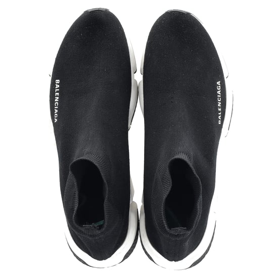 Balenciaga Speed-Sneaker aus schwarzem Polyester - Image 3