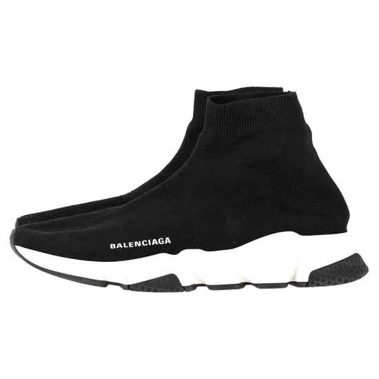 Balenciaga Speed-Sneaker aus schwarzem Polyester - Image 4