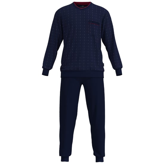 Gotzburg V-Ausschn. Bündchen Pyjama - Image 1