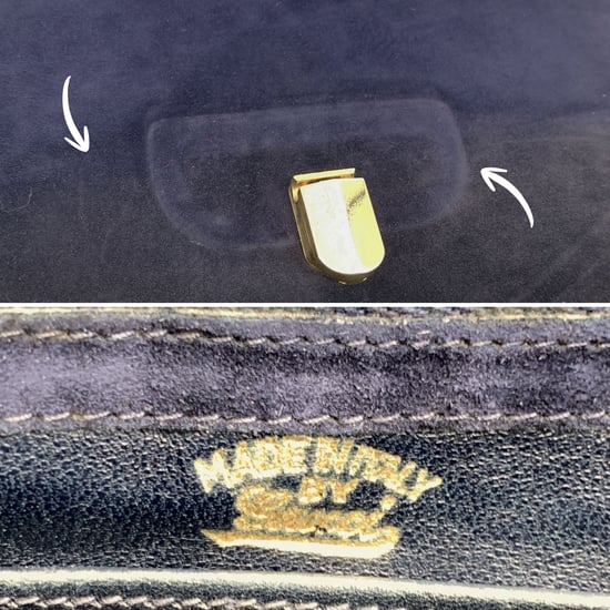 Gucci Vintage Wildleder-Schultertasche - Image 6