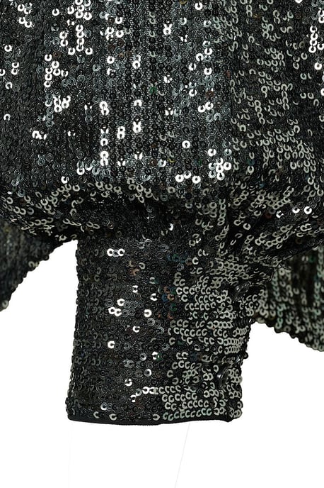 Kirschbluse in dunklem Metallic - Image 6