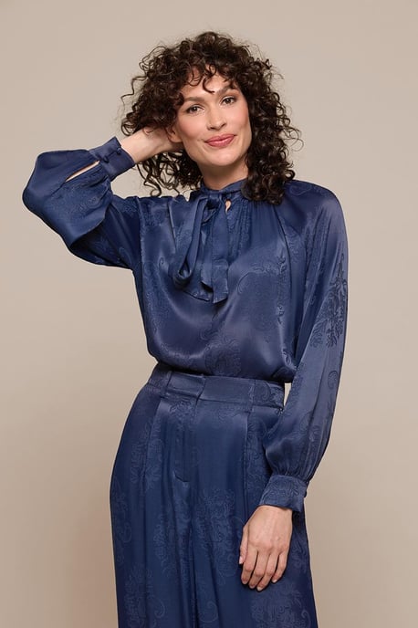 Bension Bluse Marineblau - Image 1