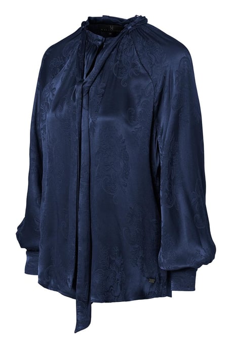 Bension Bluse Marineblau - Image 3