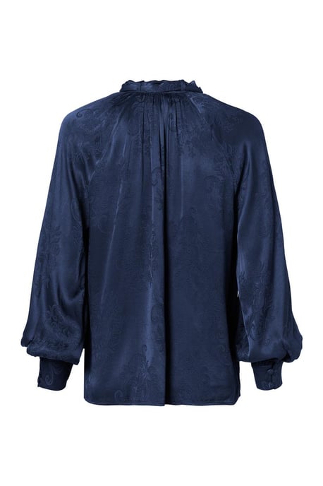 Bension Bluse Marineblau - Image 4