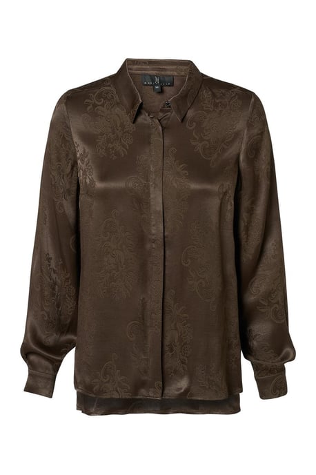 Bellize Bluse Dunkelbraun - Image 3