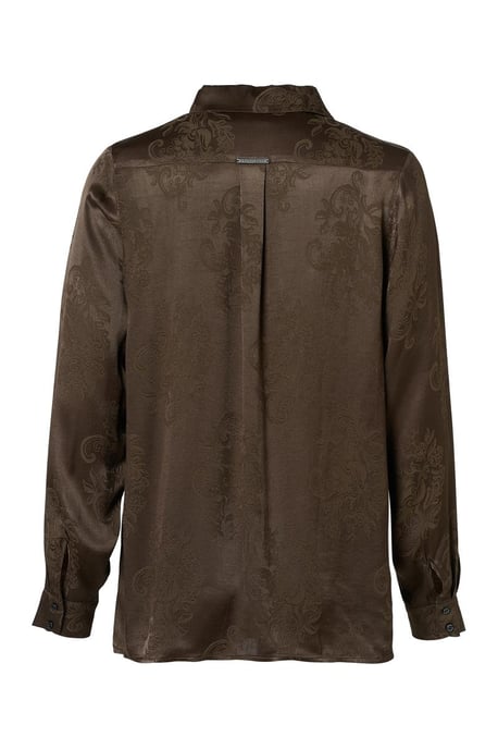 Bellize Bluse Dunkelbraun - Image 5