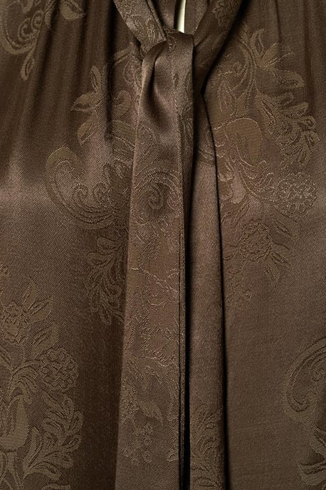 Bension Bluse Dunkelbraun - Image 6