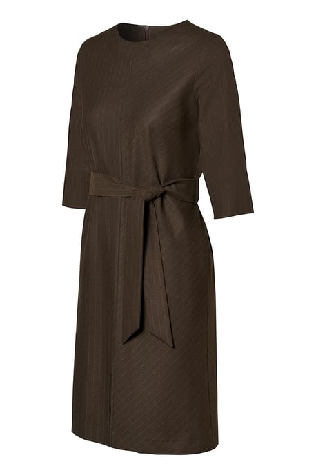 Ziana Lurex-Kleid Braun - Image 4