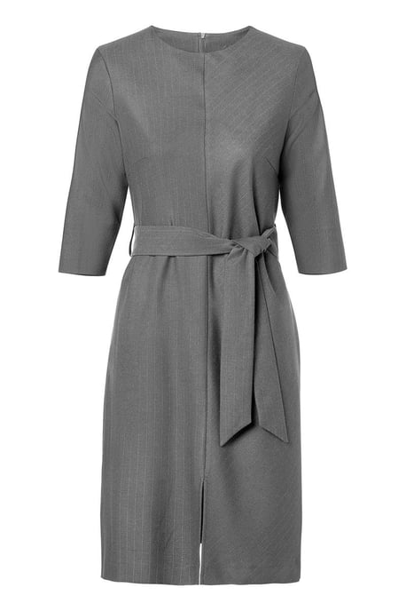 Ziana Lurex-Kleid Grau - Image 2