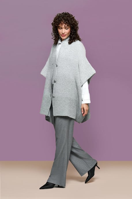 Aliza Poncho Gray - Image 1