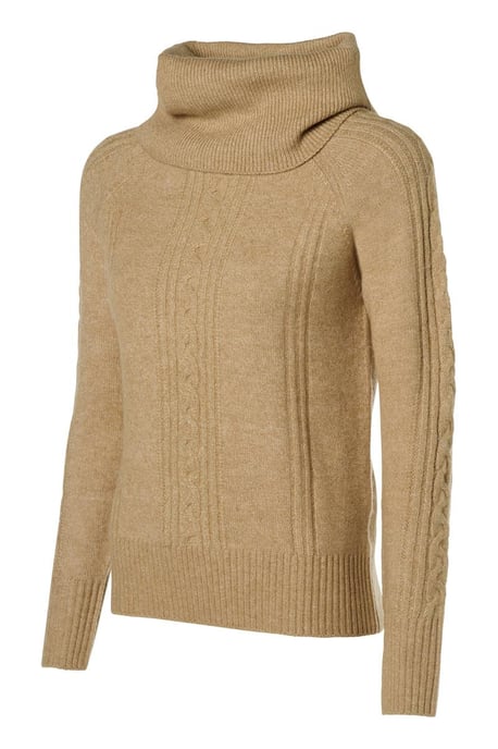 Liv Lurex Pullover Sand/Gold - Image 4