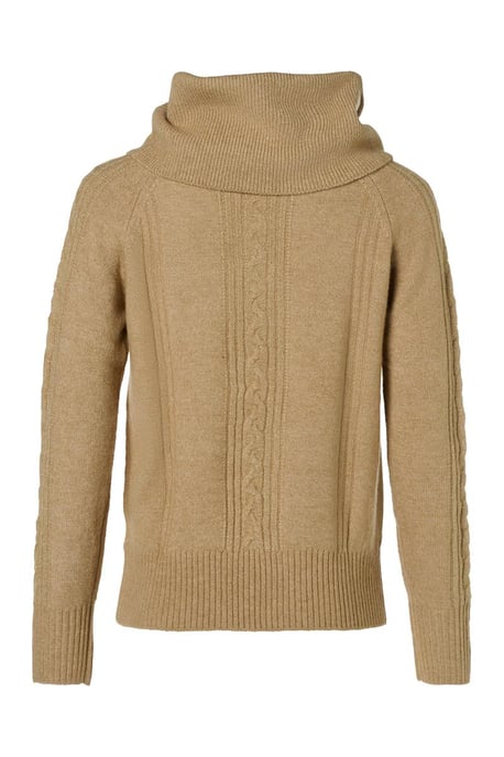 Liv Lurex Pullover Sand/Gold - Image 5