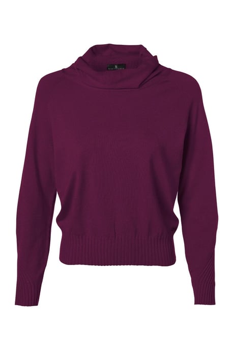 Cherbroug Sweater Dark Berry - Image 2