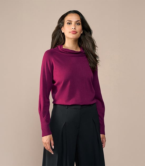 Cherbroug Sweater Dark Berry - Image 6