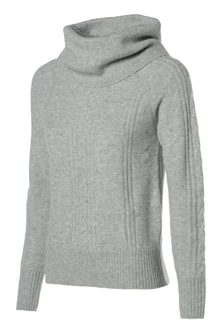 Liv Lurex Pullover Grau/Silber - Image 3