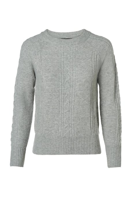Liv Lurex Pullover Grau/Silber - Image 5