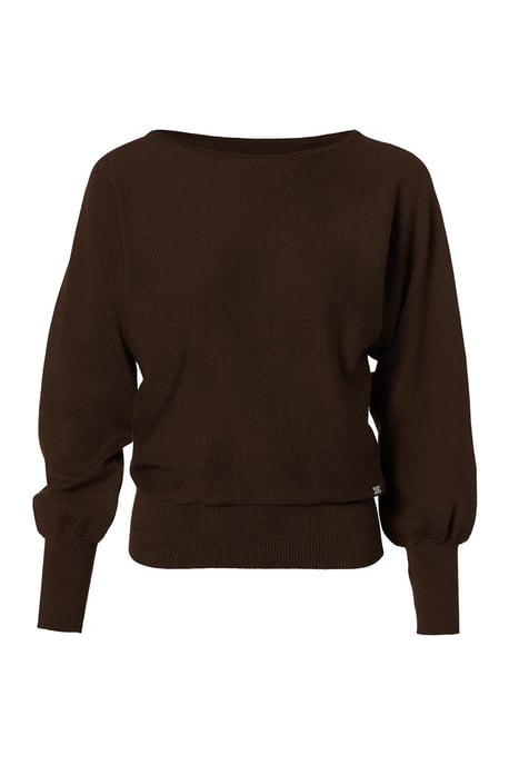 Angelina Pullover Dunkelbraun - Image 4