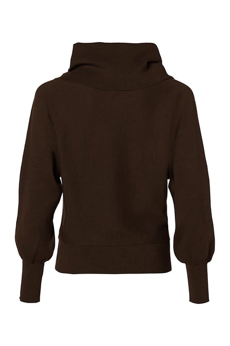 Angelina Pullover Dunkelbraun - Image 6
