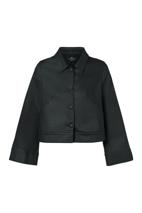 Jaily beschichtete Jacke Schwarz - Image 2